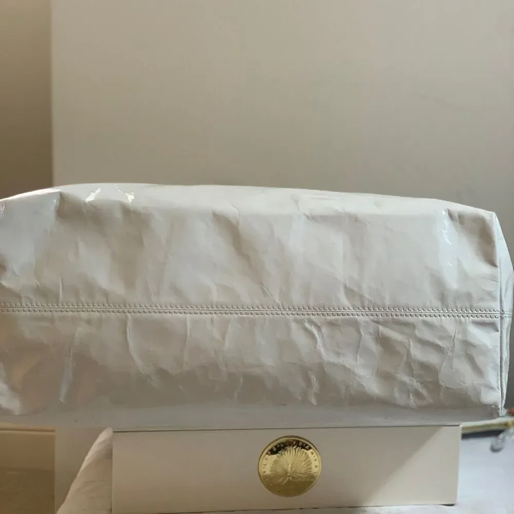 Tory Burch Milo Tote and Pouch - White